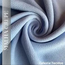 Tecido Malha Crepe com Elastano (1M×1,50M)