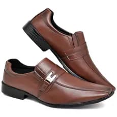 Sapato Social Masculino Mocassim Confortável Esporte Fino Casual Couro Oxford Presente Dia Pais