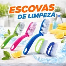 Escovas de Limpeza Multiuso Geral Cozinha Grelha Tênis Pia Banheiro Rejunte