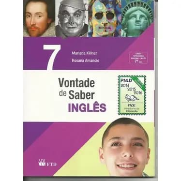 Vontade De Saber Inglês 7º Ano Mariana Killner