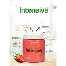 Mascara Intensive Mask Morango Capilar 700g Mac Paul