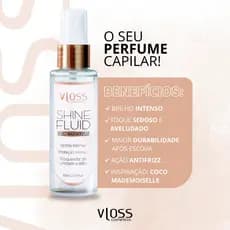 Vloss Shine Fluid Mademoiselle 60ml perfume capilar