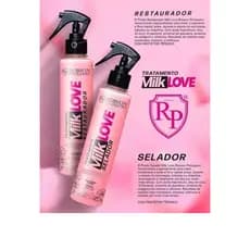 Kit Milk Love Robson Peluquero Rp (selador + Restaurador)