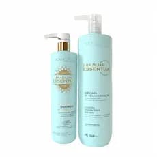 KIT 02 PASSOS BRAZILIAN ESSENTIAL (SHAMPOO 500 ML+ ATIVO 01 LT)