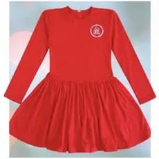 Vestido Manga Longa Maple Bear Fundamental ou infantil