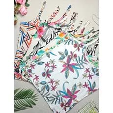 KIT3 Regata Alcinha MODA Feminina plus size G1 Básico estampas variados novidade