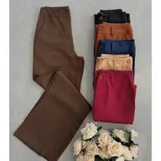 Calça Pantalona Alfaiataria Premium Com Bolso Versátil promoção