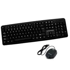 KIT TECLADO E MOUSE OFFICE USB EVUSS