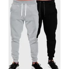 Calça FEM/MAS Moletom Flanelada Slim