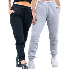Calça Moletom Feminina Quentinha Inverno Frio Flanelada Confortavel
