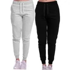 Calça Feminina Lisa Básica Moletom Slim Jogger Flanelada Inverno Promoção Envio Rapido