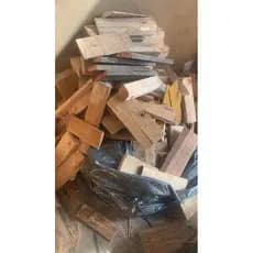Saco ou Caixa de Madeira a Granel para Uso em Geral - Retalhos de Madeira para Artesanatos e Queima