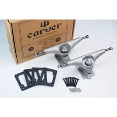 CARVER CX4 Skate SURFSKATE Caminhão SURF 2PCS Com Parafusos De Almofadas RISER