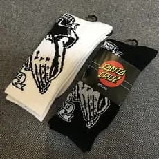 SANTA skate meias BMX esqui engrossado toalha inferior Street Wear esportes Mid-Tube High-Top masculino feminino meias