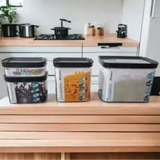 Potes Herméticos para mantimentos, ultra vedação conservação de alimentos.