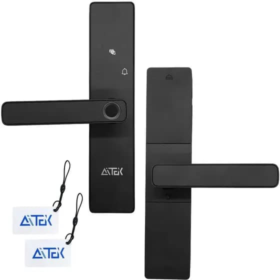 FECHADURA ELETRONICA INTELIGENTE DIGITAL BIOMETRIA TAG E SENHA SIGMA-FE07 AITEK