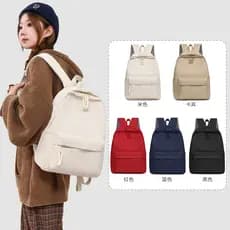 Mochilas escolares elegantes para meninos e meninas, mochilas estilo universitário para alunos do ensino fundamental e m