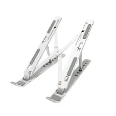 Suporte Apoio De Notebook Laptop Compacto Articulado Home Office aluminio Suporte para laptop, suporte de metal portátil para laptop, telefone e tablet