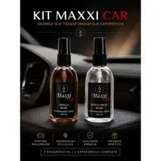 Kit com 2 aromatizadores spray para carro com 100 ml/ frasco.