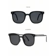 Óculos de sol dobráveis com case oculos de sol feminino/masculino modelo 2023 enviado do Brasil