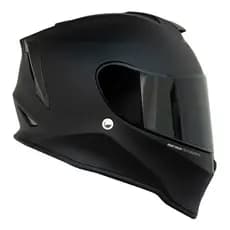 Capacete Moto Mormaii M1 Original + Narigueira Preto Fosco