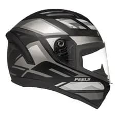 Capacete Moto Fechado Peels Spike Ii Mx2 Preto Fosco grafite esporte