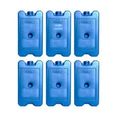 6 Placa Gelo Reutilizável 500ml Bolsa Térmica Caixa Isopor