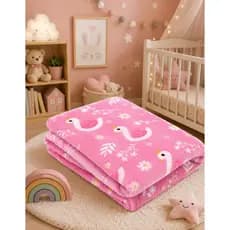Manta Cobertor Bebê Antialérgico Macio Flannel 100% Algodão