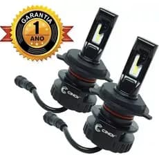 Kit Lampadas Led Plus Cinoy H1 H3 H7 H4 HB4 HB3 H11 H8 H9 H15 H27 Com Canceller Não Acusa Erro - Garantia Foco Qualidade