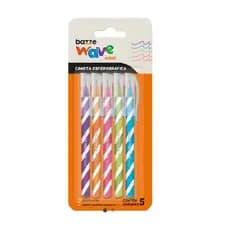 Caneta Esferográfica Wave Mini - Cores Sortidas - 1.0mm - Cart C/5 UN - Bazze