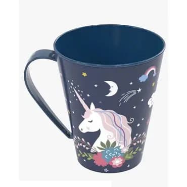 Caneca de Plástico Unicórnio 360ml - Plasutil