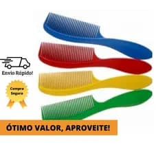 Pente de Cabelo Plástico Bonitão - 24 Unidades