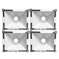 Kit 4 Cone Corneta Lts 1519 Rosca Lente 15-19 Boca Jarro Trio Paredão Aluminio - 459,00