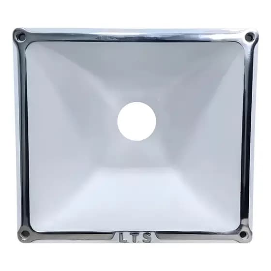 Cone Corneta Lts 2022 Parafuso Lente 20-22 Boca Jarro Trio Paredão Aluminio Quadrado