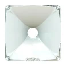 Cone Corneta Jarro Lente Aluminio Gvm 1775 Parafuso 2 Polegadas Branco