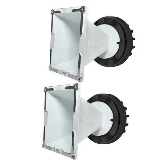 Kit 2 Driver Taramps T400Fh 200 Wrms + Corneta Aluminio Lts 1209