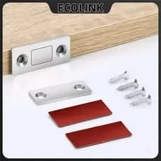 Kit 1-6pcs Trava Gaveta Armário Porta Gabinete Tela Imã Magnético