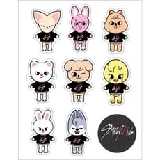 Stray Kids Mascote Imã de Geladeira MDF