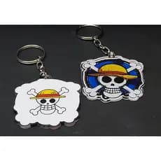 1 Chaveiro Acrilico One Piece 5x5cm Anime