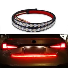 Jeep Barra DC 12V 24V Pickup Âmbar Vermelho Sinal De Volta Caminhão Utes Bakkie Container Carga Jipe RV SUV Fita De Luz De Freio LED Traseira