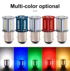 1pc 1157 Led Luz De Freio Estroboscópica BAY15D Bulbo 30 SMD DRL Inverter O Sinal De Volta Do Estacionamento Lâmpada De Stop Da Cauda Motocicleta Automotiva