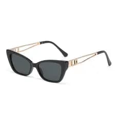 Óculos de armação de plástico exclusivo e elegante, óculos de sol olho de gato, europeu, americano, moderno, tiro de rua