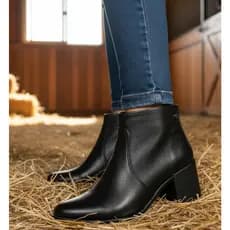 Bota Cano Curto Feminina Couro Bottero 314721