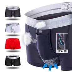 Roupa Interior Dos Homens Escroto Boxer Modal U Convexo Separação Saúde Fisiológica 035