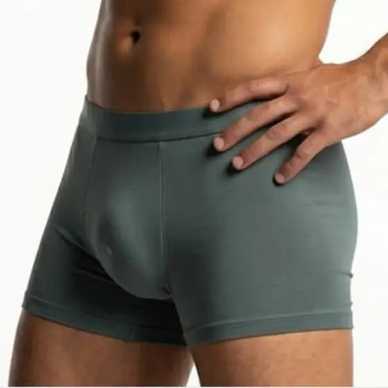 Homens verão fino de alta qualidade roupa interior antibacteriana respirável juventude esportes respirável Modal macio B