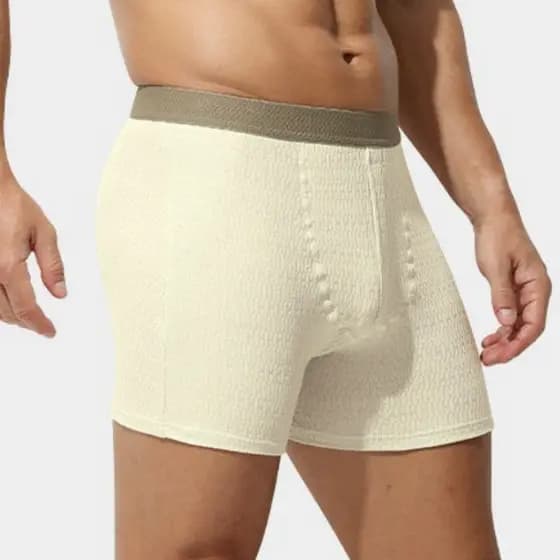 Homens Jacquard antibacteriano macio pijama calças seta verão algodão solto casa confortável juventude Boxer A5232