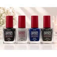 Esmalte Avon Flickering Crystals Juntas| Brilho Intenso e Sofisticado