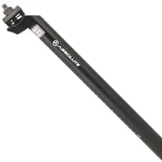 Canote Absolut Selim C Carrinho Aluminio Preto 27.2x350 Bike