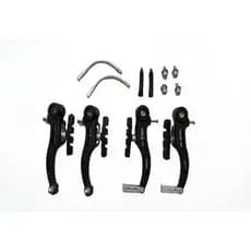 Kit Freio Bicicleta V-Brake Nylon DV01 Pino Preto Mtb