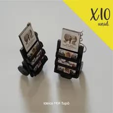 Kit 10 Chaveiros Carrinho de Publicações JW